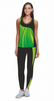 Легкоатлетическая форма 101/402 расцветка 1 зеленый